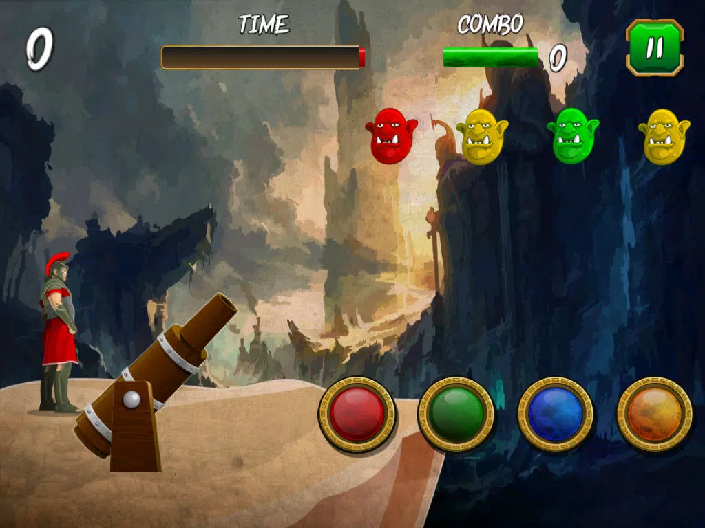 Tangkapan layar Warrior Tap Shooter iPad 