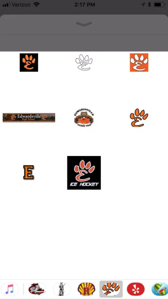 Tangkapan layar EHS Stickers