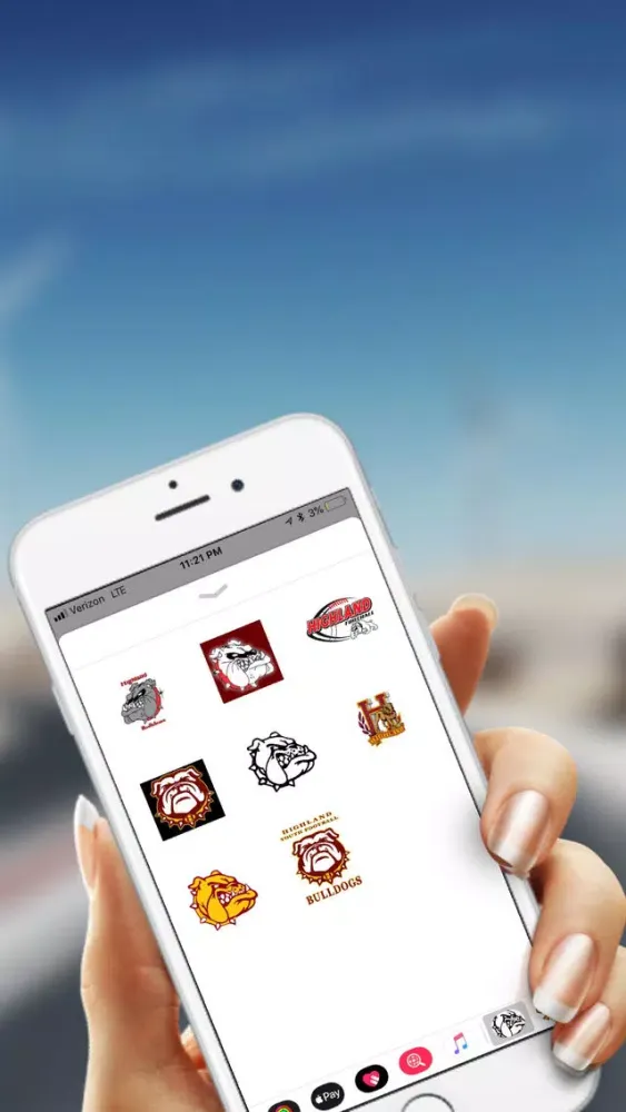 Screenshot di HHS Stickers