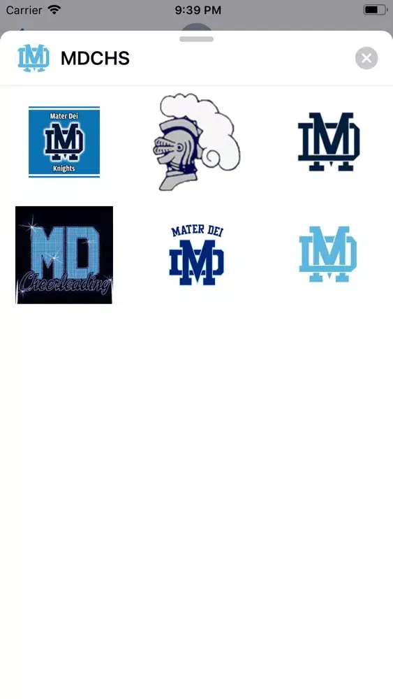 MDCHS Stickers Screenshots