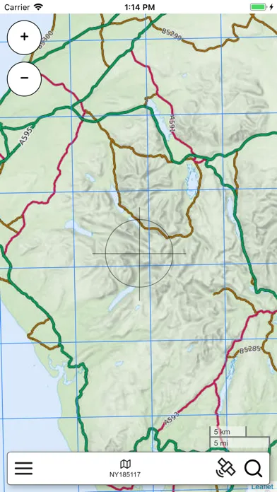 Lake District Outdoor Map PRO Ekran Görüntüleri