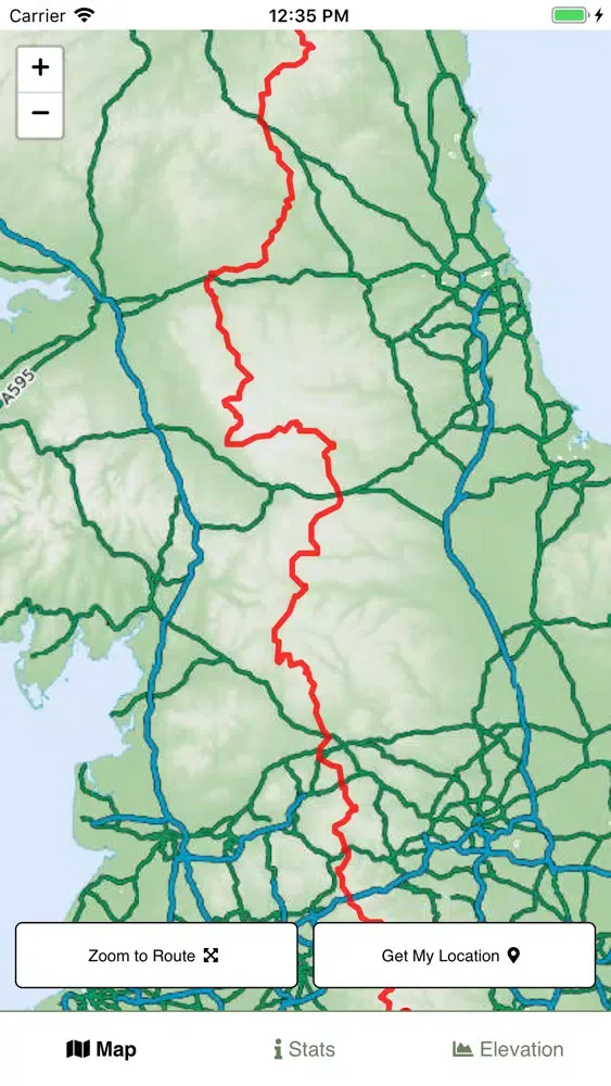 صور Pennine Way Map