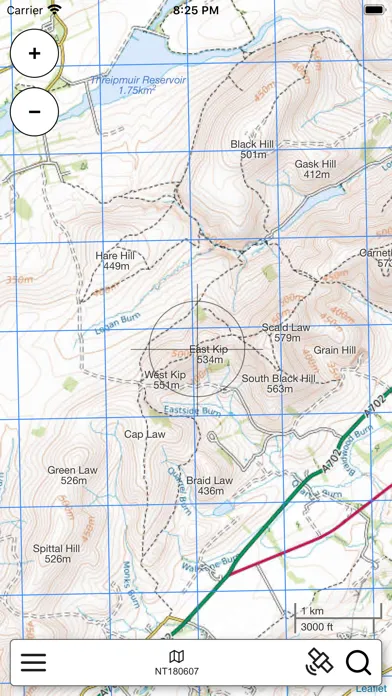 Скриншоты Pentlands Outdoor Map