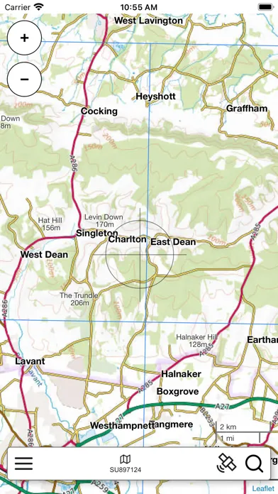 Captures d'écran de South Downs Outdoor Map Pro