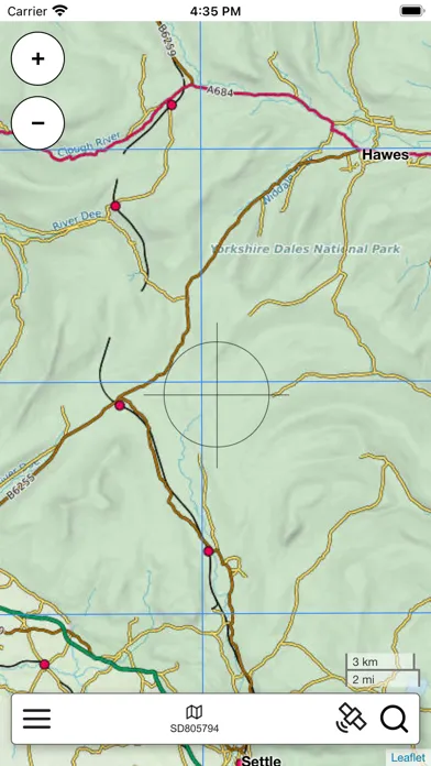 Ảnh chụp màn hình của Yorkshire Dales Map