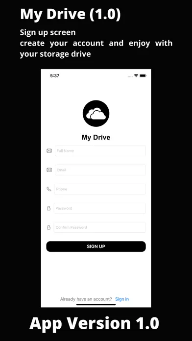 Screenshot di My Private Drive