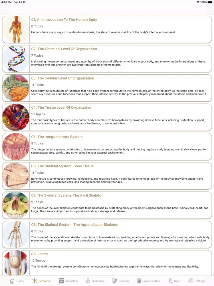 Fundamental Physiology iPad 應用截圖