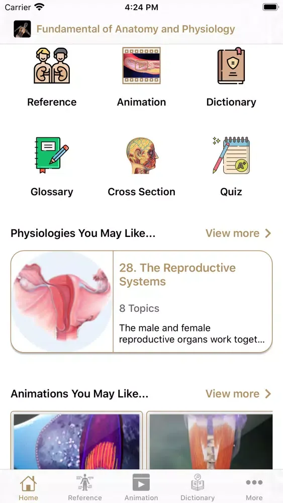 Fundamental Physiology應用截圖