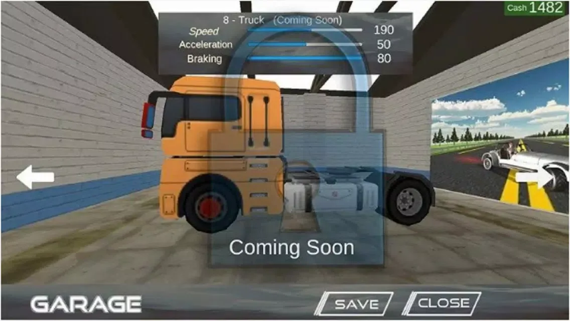 Ảnh chụp màn hình của Ultimate Racer 3D Pro