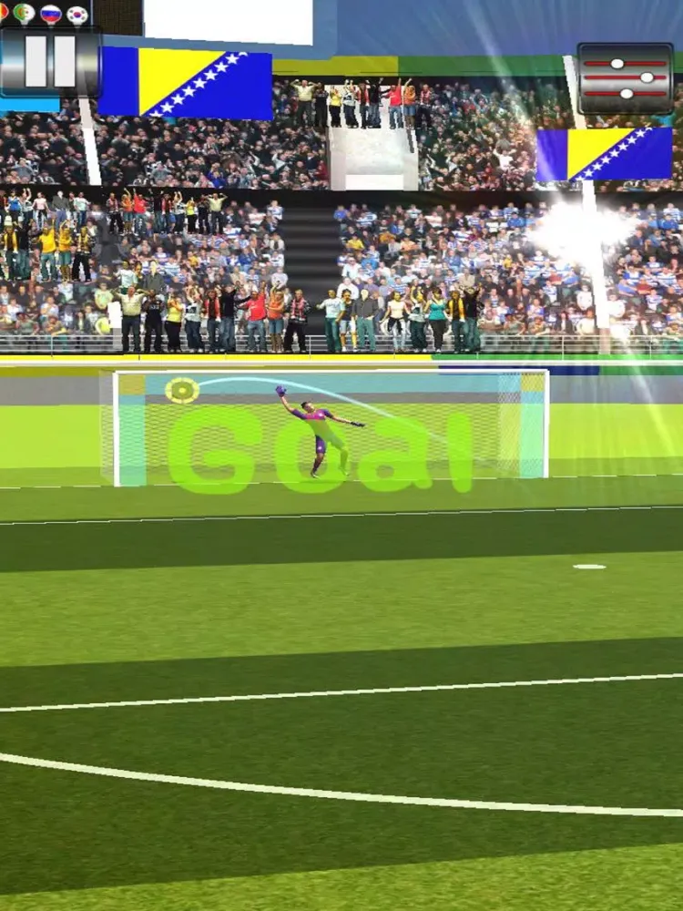 Penalty kick ShootOut Soccer iPad Screenshots