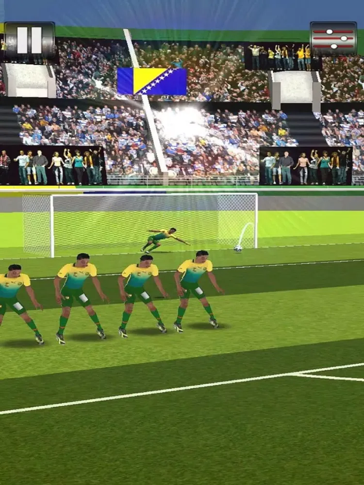 Penalty kick ShootOut Soccer Pro iPad Screenshots