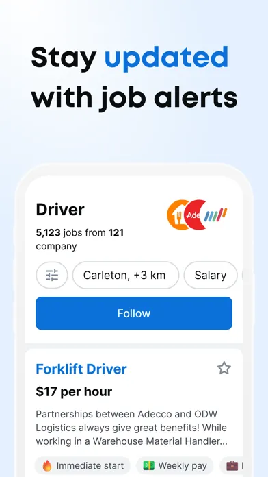 Zrzuty ekranu Jooble - Job Search Simplified