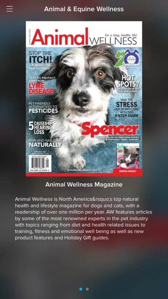 Скриншоты Animal & Equine Wellness