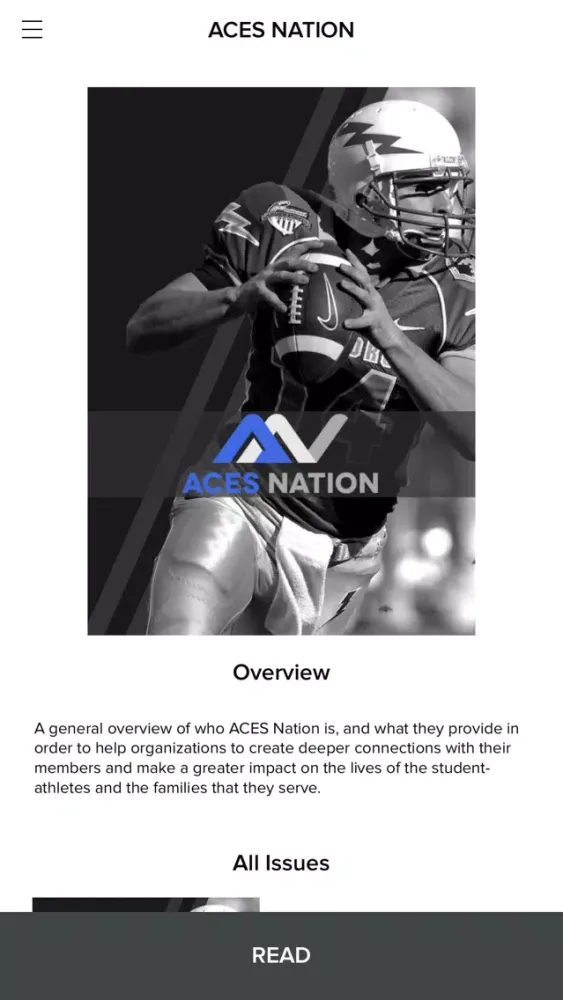 Tangkapan layar ACES NATION