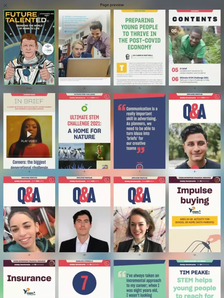 Future TalentEd magazine iPad 应用截图