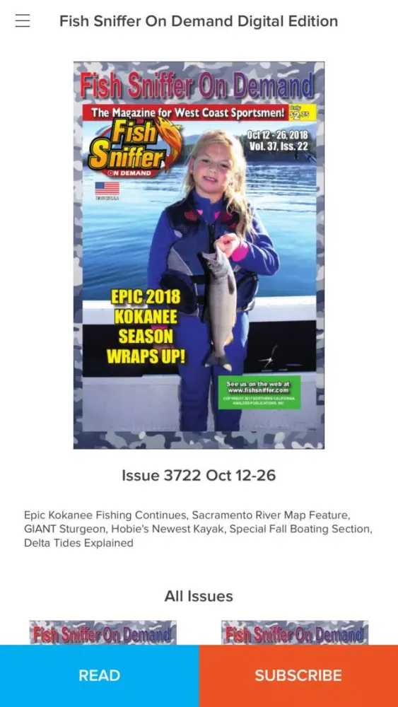Fish Sniffer Magazine Ekran Görüntüleri