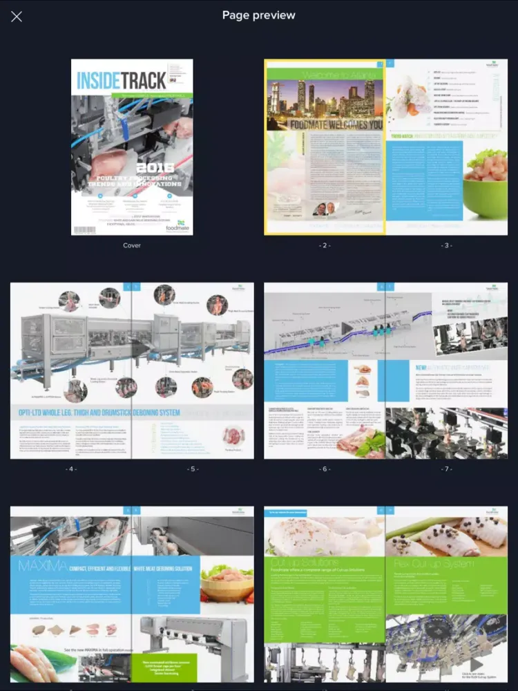 Zrzuty ekranu Foodmate Inspirience iPad 