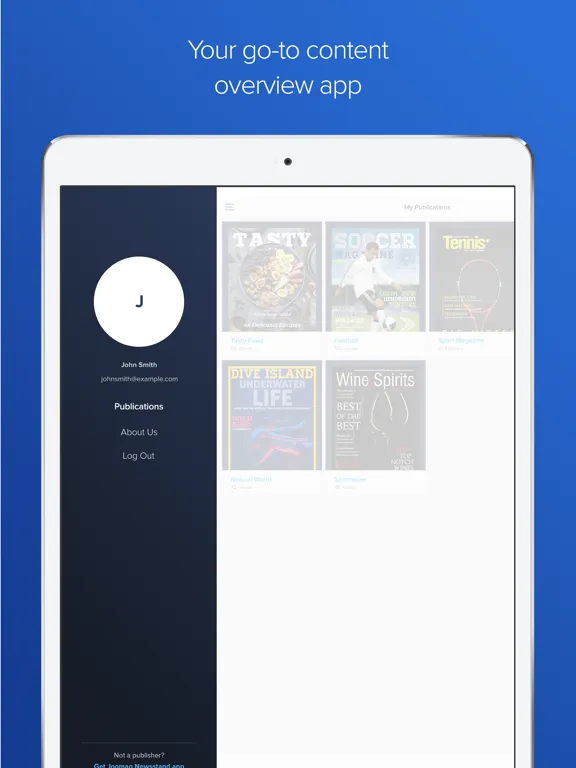 صور Joomag Publisher iPad 