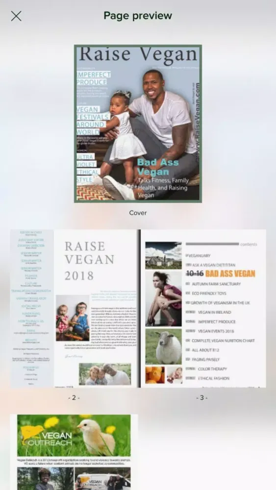 Raise Vegan Magazine Ekran Görüntüleri