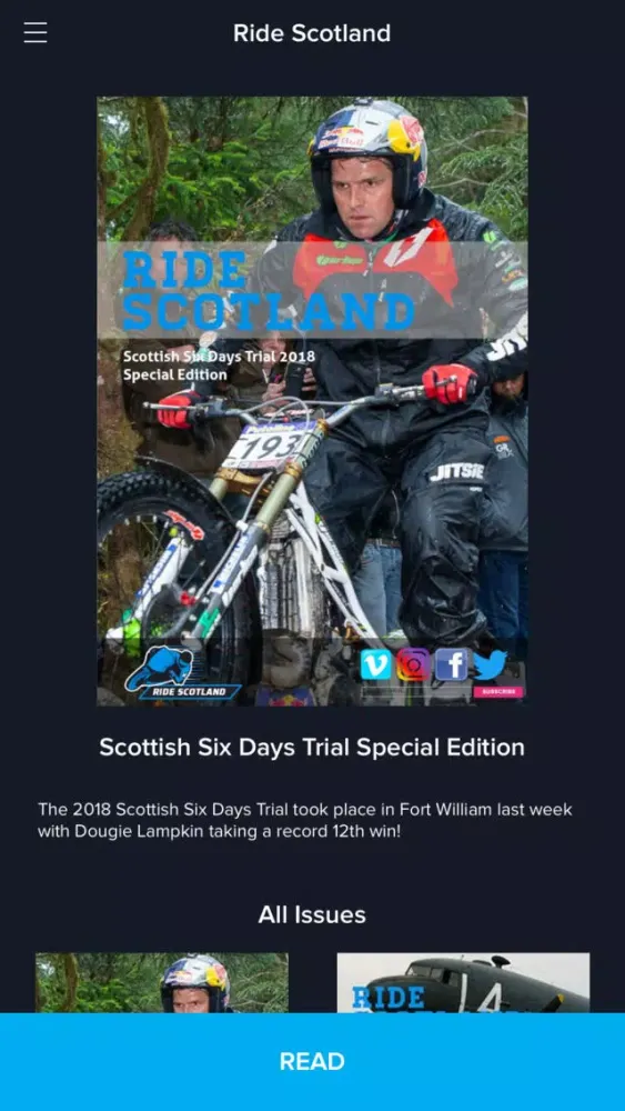 Скриншоты RIDE SCOTLAND MAGAZINE