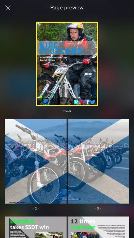 Скриншоты RIDE SCOTLAND MAGAZINE