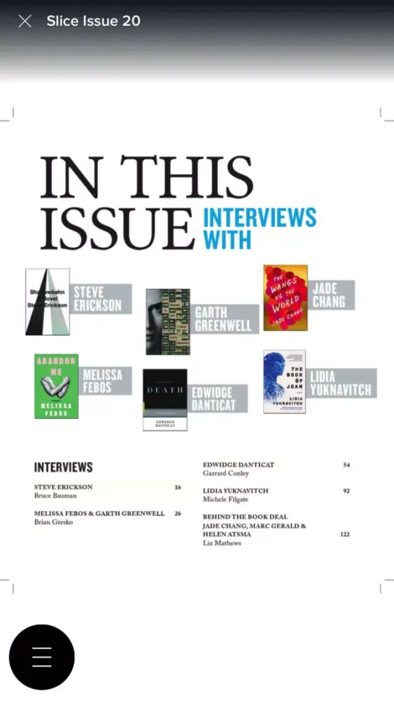 Slice Literary Magazine應用截圖