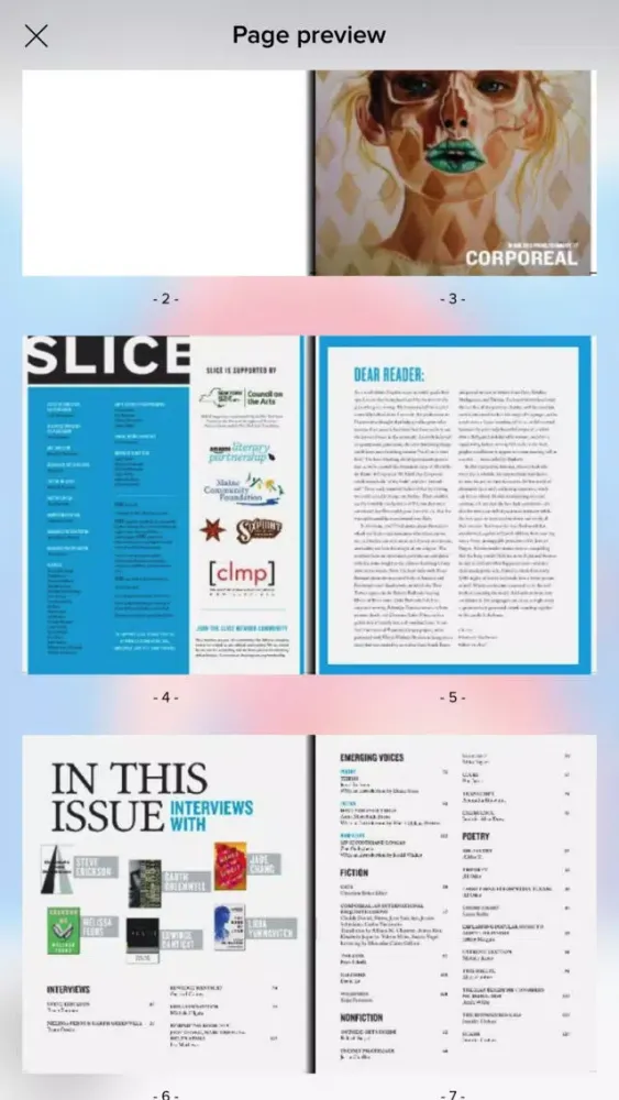 Slice Literary Magazine應用截圖