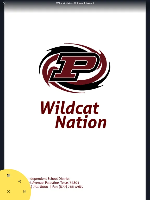 Palestine Wildcat Nation iPad 应用截图
