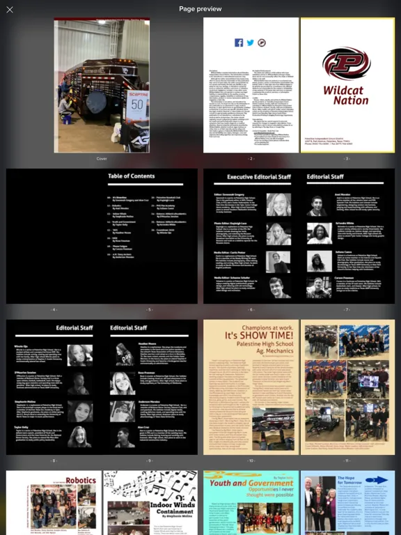 Palestine Wildcat Nation iPad 应用截图