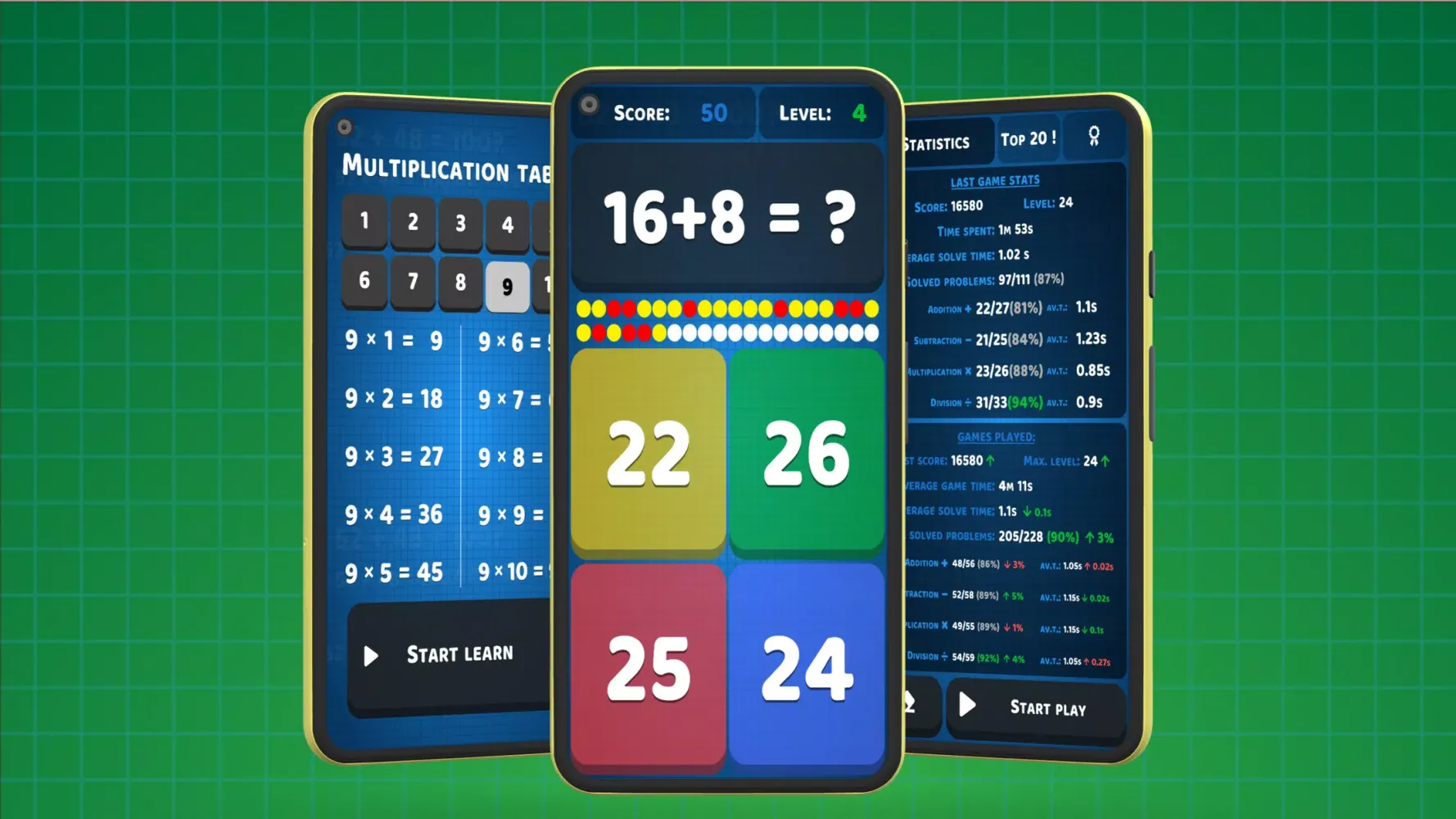Tangkapan layar Math Practice: Solve Problems