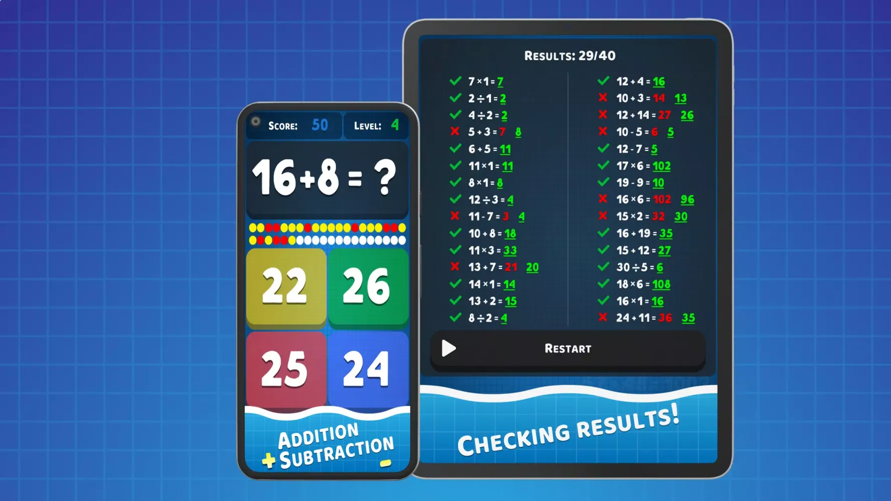 Tangkapan layar Math Practice: Solve Problems