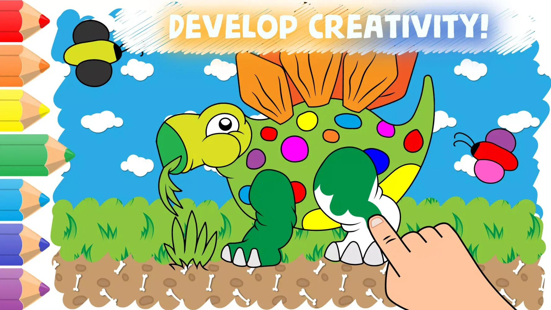Easy coloring pages for kids Screenshots