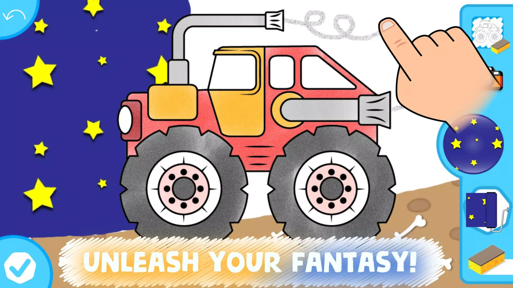 Easy coloring pages for kids Screenshots