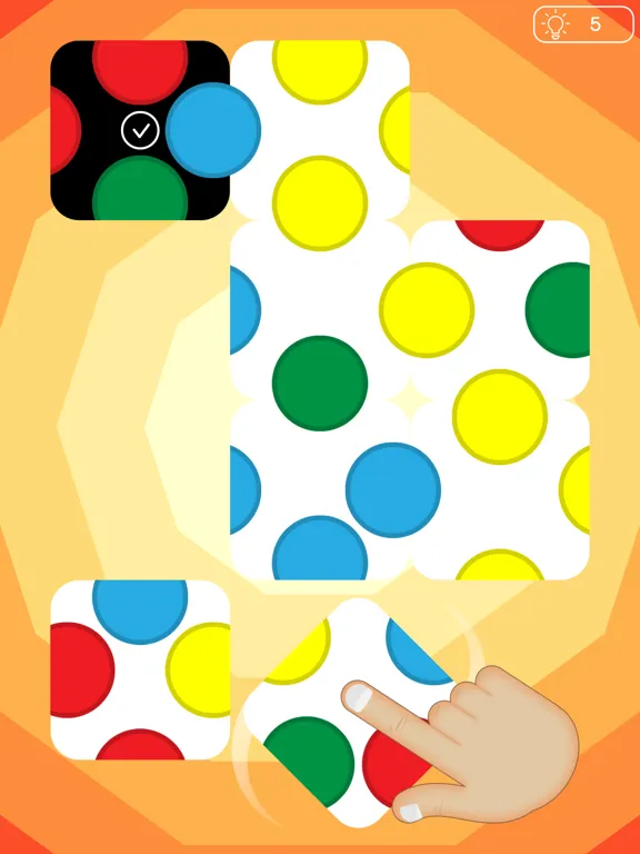 Capturas de tela do Tiles Challenge: Brain Puzzle iPad 