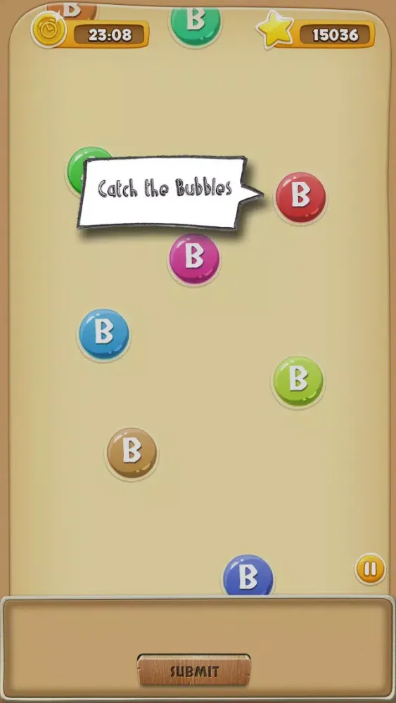 Zrzuty ekranu Letter Bubble Game