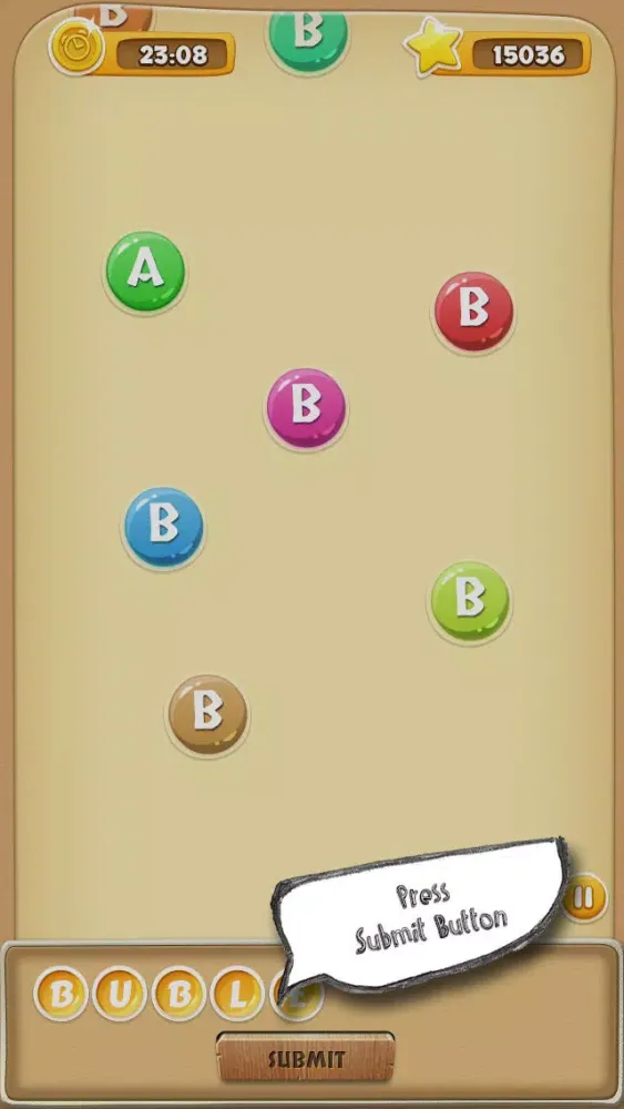 Zrzuty ekranu Letter Bubble Game