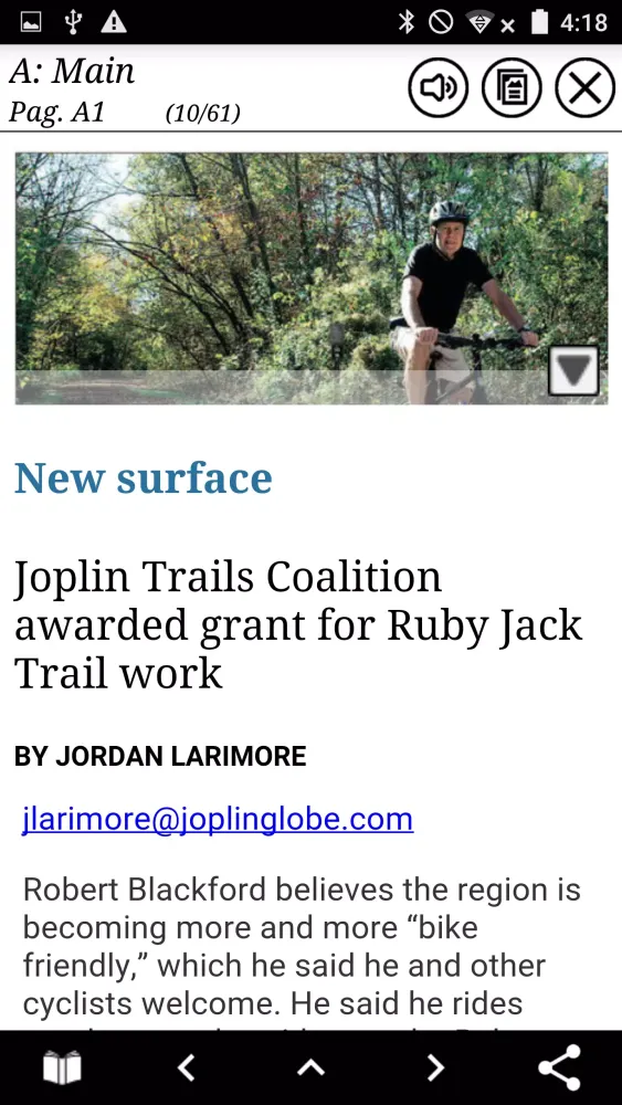 Joplin Globe Screenshots