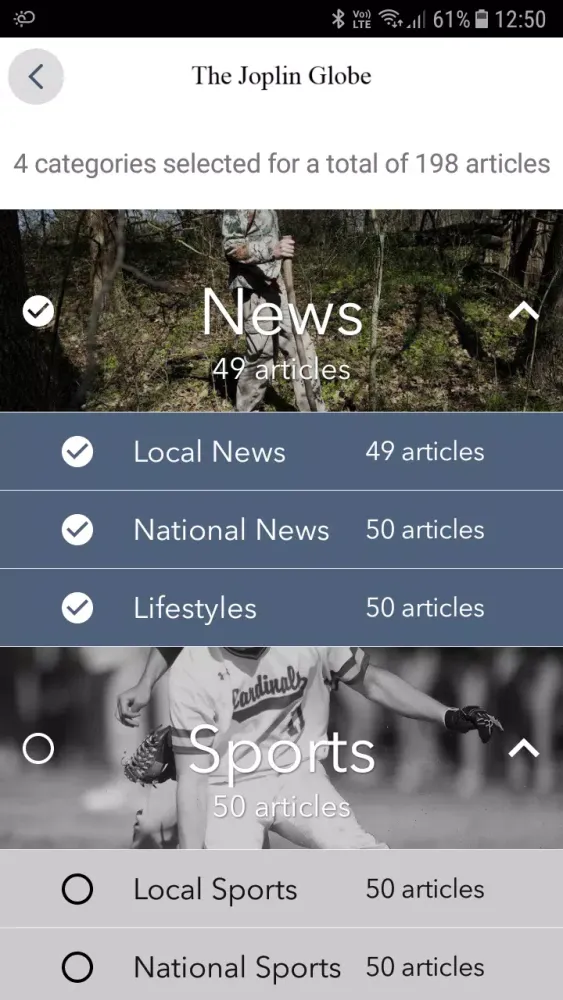 Joplin Globe Screenshots