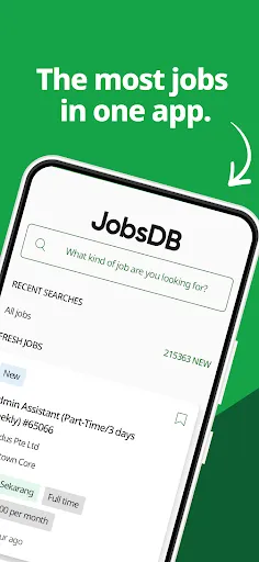 Ảnh chụp màn hình của JobsDB SG - Jobs in Singapore