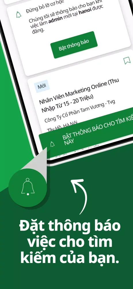 Capturas de tela do JobStreet Vietnam