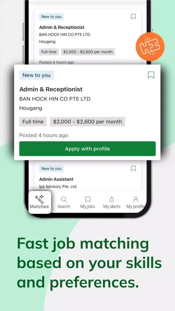 Capturas de pantalla de Jobstreet Express: Jobs in SG