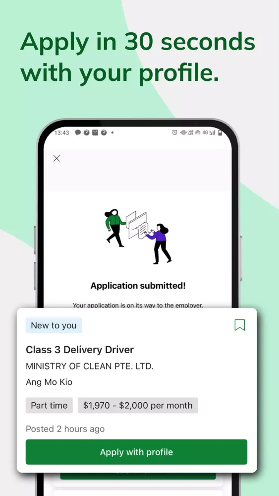 Capturas de pantalla de Jobstreet Express: Jobs in SG