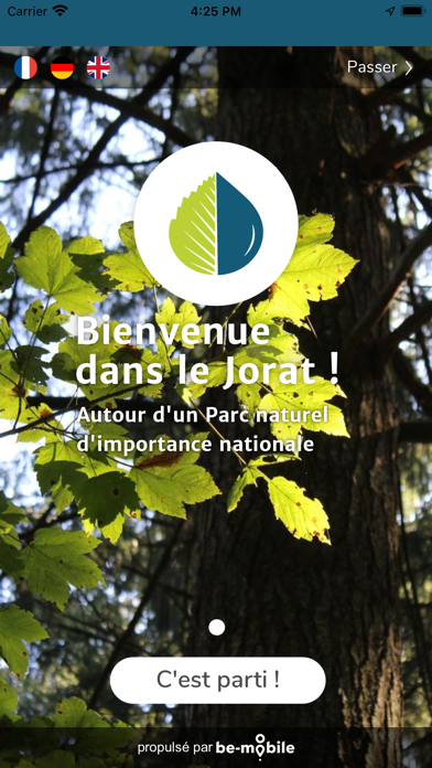 Parc naturel du Jorat:Guide應用截圖