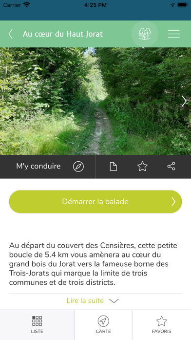 Parc naturel du Jorat:Guide應用截圖