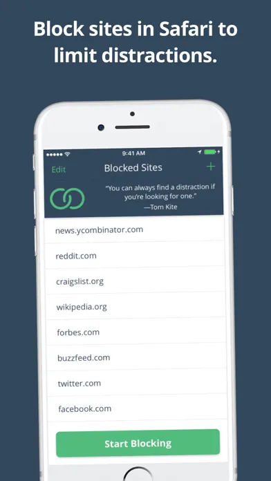 Capturas de tela do Liberate - Website Blocker
