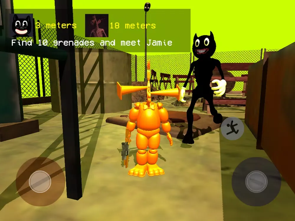 One Night at Cartoon Cat Craft iPad 應用截圖