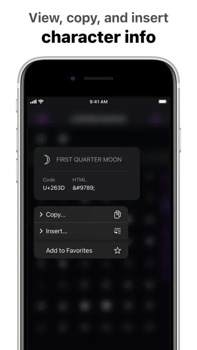 UniChar — Unicode Keyboard Screenshots