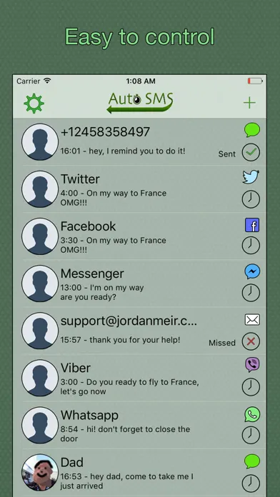 Auto Message Scheduler - Lite Ekran Görüntüleri