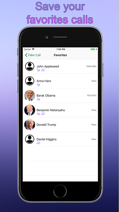 Fake Call Pro !!! 스크린샷