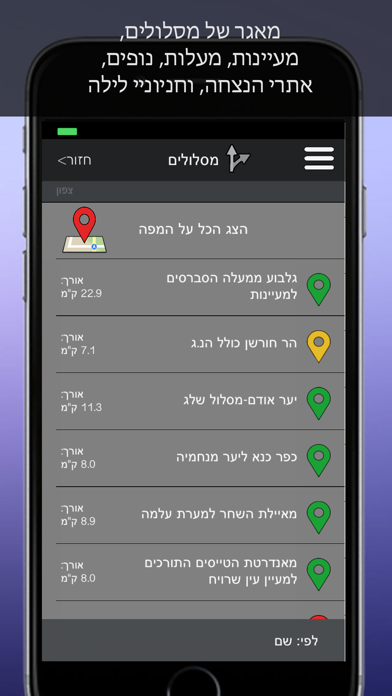 Firmap - ניווט בשטח Screenshots